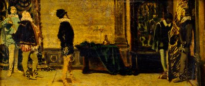 A párbaj előtt (festmény) alkotó: Francesco Vinea
