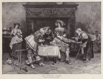 A jósnő (litho) alkotó: Francesco Vinea