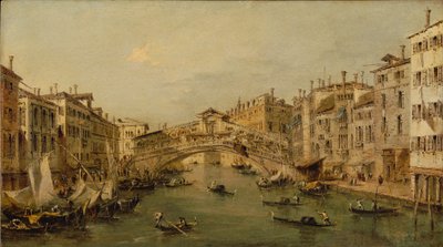 Velence: A Rialto alkotó: Francesco circle of Guardi