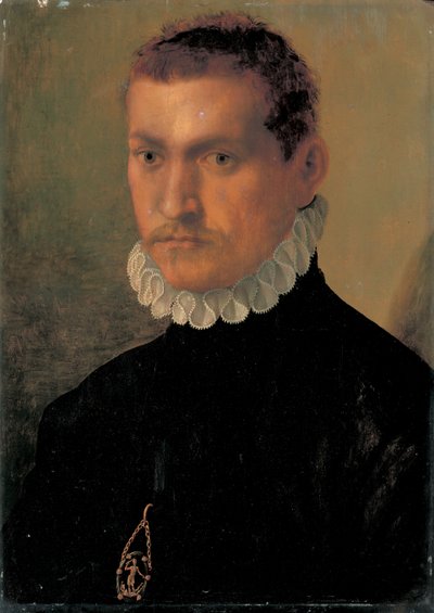 Egy lovag portréja alkotó: Francesco de Rossi Salviati Cecchino