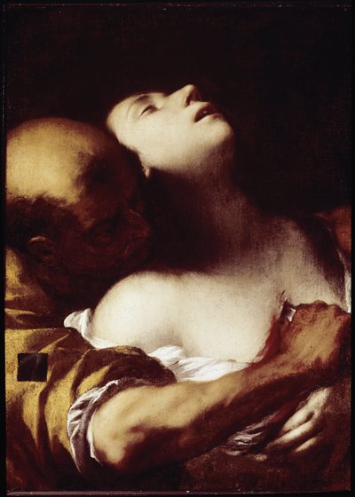 Szent Ágnes vértanúsága (olaj, vászon alkotó: Francesco del Cairo