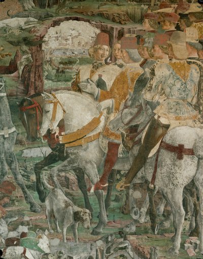 A hónapok csarnoka: (freskó) alkotó: Francesco del Cossa