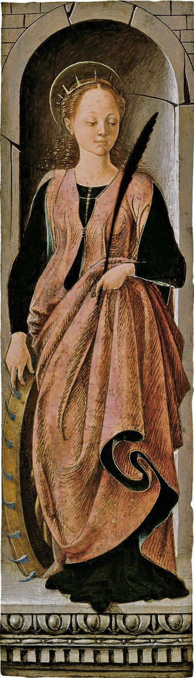 Szent Katalin alkotó: Francesco del Cossa