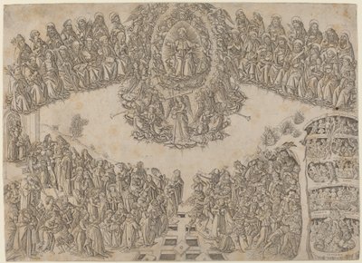 Az utolsó ítélet alkotó: Francesco di Lorenzo Rosselli after Fra Angelico