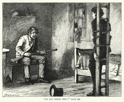 Illusztráció a nagy várakozásokhoz, Charles Dickens (metszet) alkotó: Francis Arthur Fraser