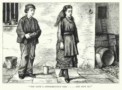 Illusztráció a nagy várakozásokhoz, Charles Dickens (metszet) alkotó: Francis Arthur Fraser
