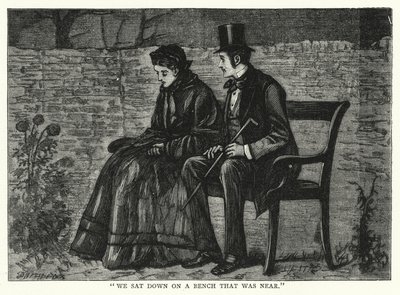 Illusztráció a nagy várakozásokhoz, Charles Dickens (metszet) alkotó: Francis Arthur Fraser