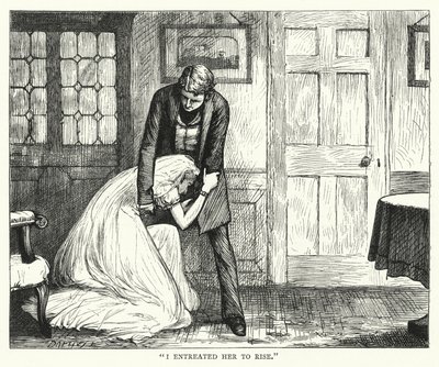 Illusztráció a nagy várakozásokhoz, Charles Dickens (metszet) alkotó: Francis Arthur Fraser