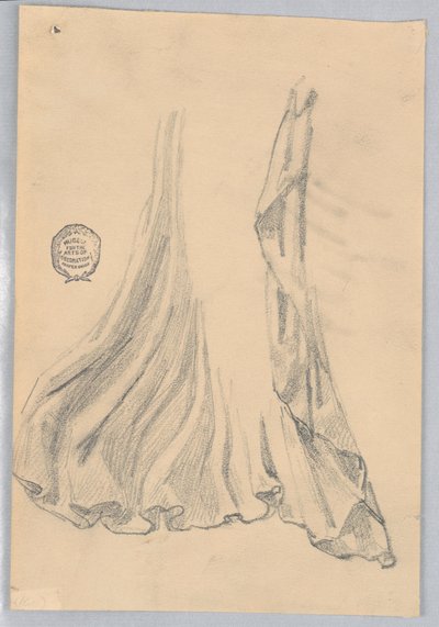 Drapery Study alkotó: Francis Augustus Lathrop