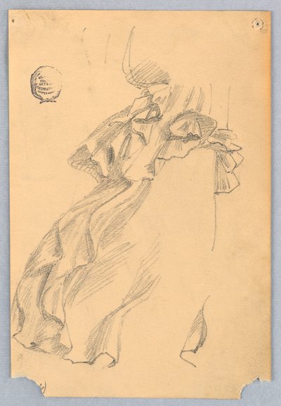 Drapery Study alkotó: Francis Augustus Lathrop
