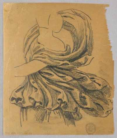 Drapery Study alkotó: Francis Augustus Lathrop