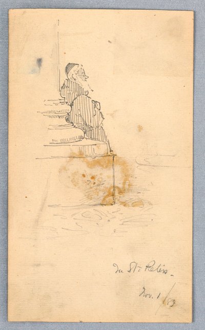 Pap a Szent Péterben alkotó: Francis Augustus Lathrop