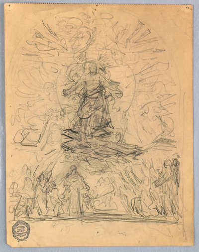 Ábra egy kereszten alkotó: Francis Augustus Lathrop