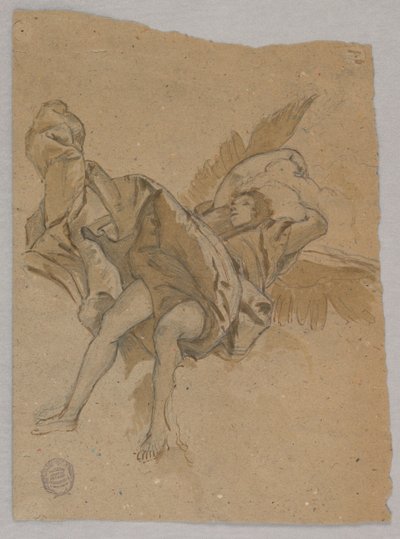 Tanulmány egy angyalnak alkotó: Francis Augustus Lathrop
