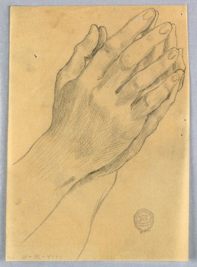 A kezek tanulmányozása alkotó: Francis Augustus Lathrop