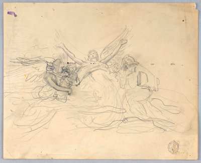 Angyalok imádása alkotó: Francis Augustus Lathrop