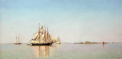 A City Islanden kívül, New York államban alkotó: Francis Augustus Silva