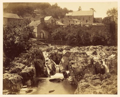 Pont y Pairnél, Betws-y-Coed, Észak-Wales alkotó: Francis Bedford