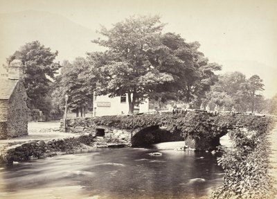 Beddgelert, a híd és Moel Hebog, 3. sz. (518) alkotó: Francis Bedford