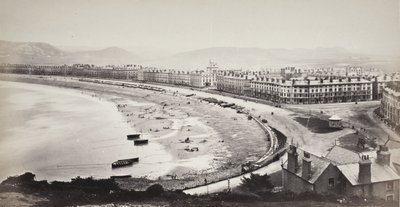 Llandudno a fürdők felől felülről nézve (684) alkotó: Francis Bedford