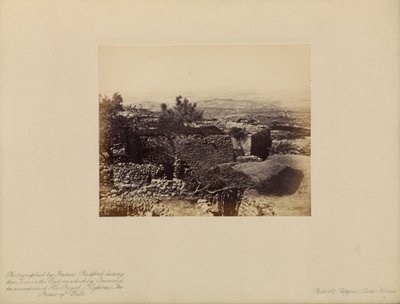 Felső-Bét-Horon alkotó: Francis Bedford