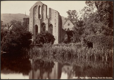 A Valle Crucis-apátság a kertből nézve alkotó: Francis Bedford