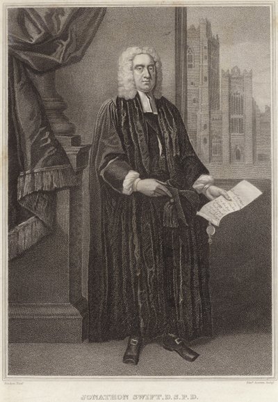 Jonathan Swift portréja alkotó: Francis Bindon
