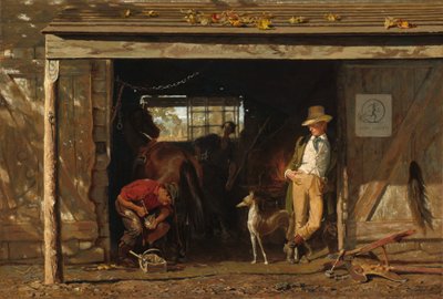 Szabadidő és munka, 1858. alkotó: Francis Blackwell Mayer