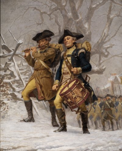 A kontinentálisok, 1875. alkotó: Francis Blackwell Mayer