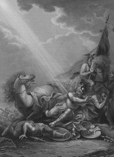 Szent Pál megtérése (metszet) alkotó: Francis Bourgeois