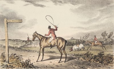 [Rókavadászat] Tizenkét darabból álló készlet: Turner / Illusztrációk / Nimródhoz / a vadászok állapotáról, C. J. Apperley 1834-es kiadásának kiegészítése. alkotó: Francis Calcraft Turner