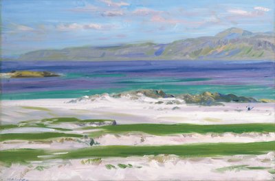 Iona Sound és Ben More (olaj, vászon) alkotó: Francis Campbell Boileau Cadell