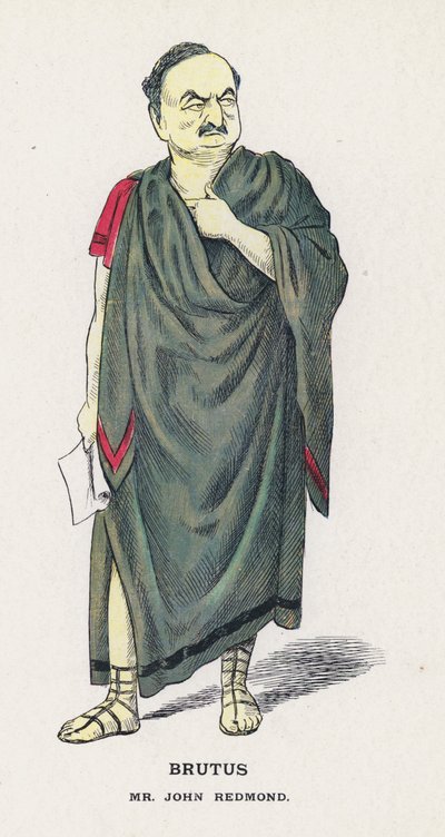 Brutus, Mr. John Redmond (színes litó) alkotó: Francis Carruthers Gould