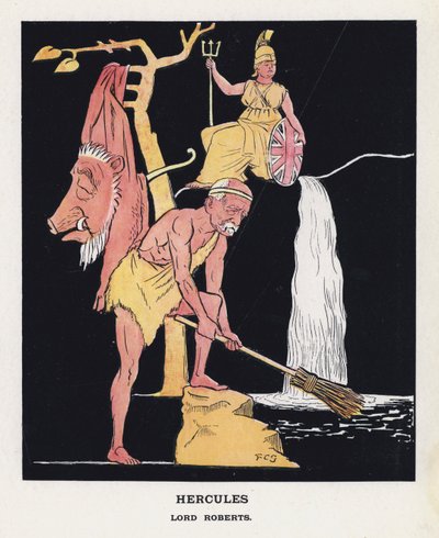 Hercules, Lord Roberts (színes litó) alkotó: Francis Carruthers Gould