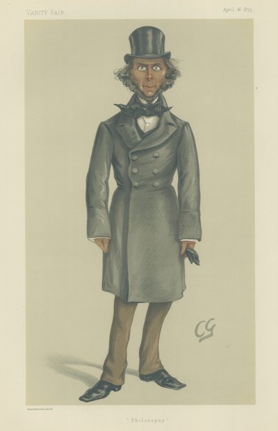 Herbert Spencer úr alkotó: Francis Carruthers Gould