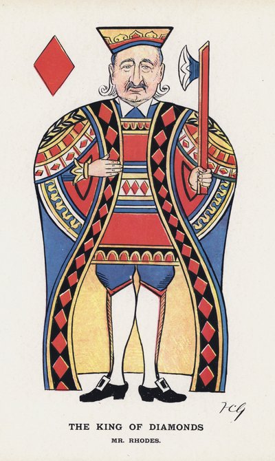 A gyémántok királya, Mr. Rhodes (színes litó) alkotó: Francis Carruthers Gould