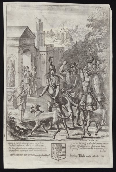 Evander és Aeneas a Palentiumban alkotó: Francis Cleyn