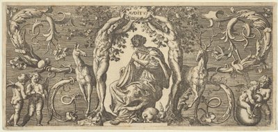 Hallás Hallás, öt érzékből Five Senses, kb. 1655 alkotó: Francis Cleyn