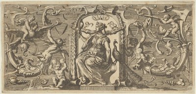 Sight Visus, a Five Sensestől Five Senses, kb. 1655 alkotó: Francis Cleyn