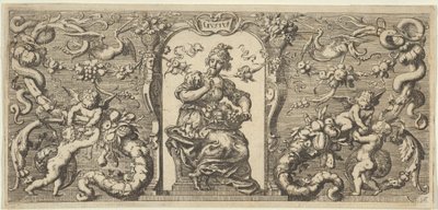 Taste Gust, a Five Senses Five Senses-től, kb. 1655 alkotó: Francis Cleyn