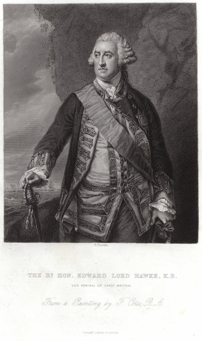 Edward, Lord Hawke portréja alkotó: Francis Cotes