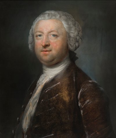 Sir Orlando Bridgeman 4th Bt portréja, 1750-65 körül (pasztell, papír) alkotó: Francis Cotes