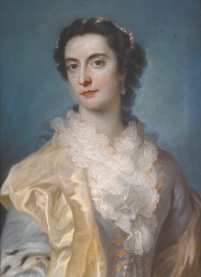Egy hölgy portréja alkotó: Francis Cotes