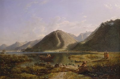 A Genfi-tó vége alkotó: Francis Danby