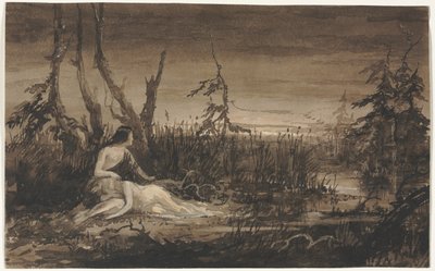 Alakok egy tájban alkotó: Francis Danby