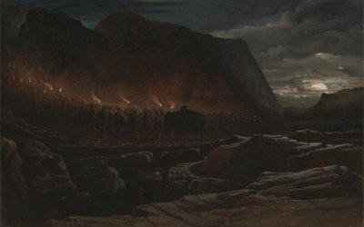 Gyászmenet alkotó: Francis Danby