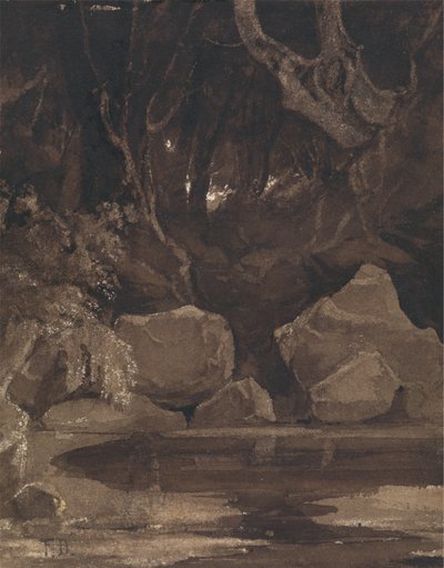 A Haunted Wood alkotó: Francis Danby