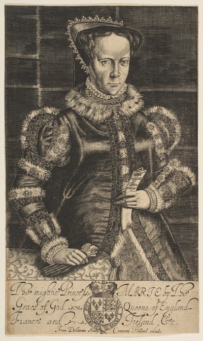 I. Mária, Anglia királynője, 1600-1627. alkotó: Francis Delaram