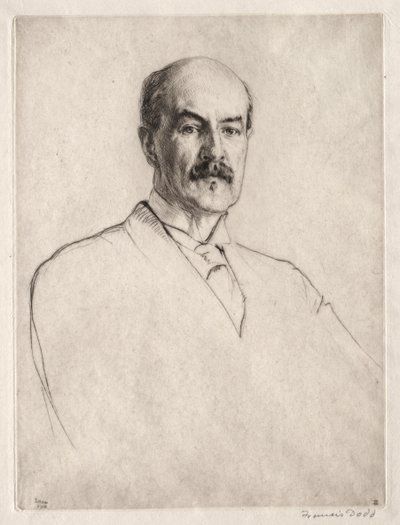 Oliver Elton professzor alkotó: Francis Dodd