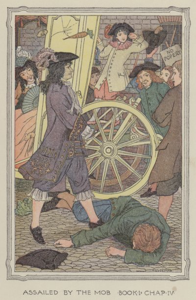 Illusztráció Henry Esmond történetéhez (színes litográfia) alkotó: Francis Donkin Bedford